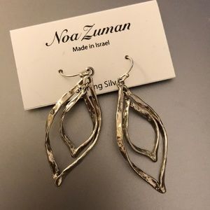 Silver earrings from Israel!!
